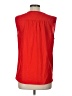 J.Crew Factory Store 100% Polyester Red Sleeveless Blouse Size 12 - photo 2