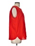 J.Crew Factory Store 100% Polyester Red Sleeveless Blouse Size 12 - photo 4