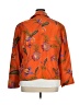 Coldwater Creek 100% Silk Tropical Orange Silk Blazer Size XL - photo 2