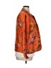 Coldwater Creek 100% Silk Tropical Orange Silk Blazer Size XL - photo 4