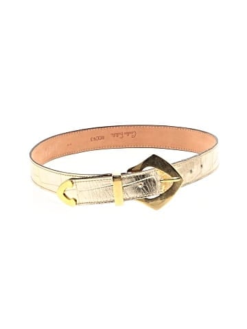 Carlos Falchi Leather Belt (view 1)