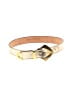Carlos Falchi 100% Leather Gold Leather Belt Size S - photo 1