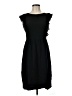 Theory Solid Black Casual Dress Size 6 - photo 1