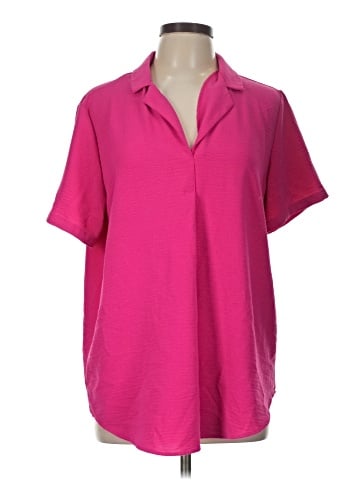 Hilary Radley Short Sleeve Blouse (view 1)