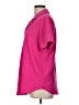 Hilary Radley 100% Polyester Pink Short Sleeve Blouse Size L - photo 5