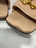 Gucci 100% Leather Tan Pink Sandals Size EU (IT) 38 1/2 / US 8 1/2 - photo 3