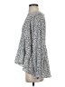 Altar'd State Polka Dots Silver Gray Long Sleeve Blouse Size S - photo 4