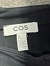 Cos Solid Black Cocktail Dress Size S - photo 7