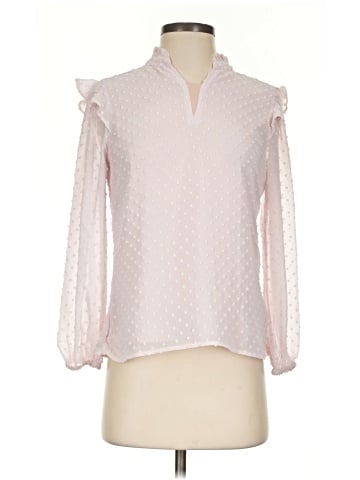 J.Crew Factory Store Long Sleeve Blouse (view 1)