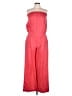 LA Class Solid Red Jumpsuit Size L - photo 1