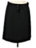 Magaschoni 100% Polyester Plaid Black Formal Skirt Size 8 - photo 1