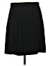 Magaschoni 100% Polyester Plaid Black Formal Skirt Size 8 - photo 2