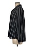 H&M 100% Polyester Stripes Black Long Sleeve Blouse Size 6 - photo 5