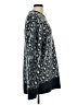 Current/Elliott Animal Print Gray Pullover Sweater Size Lg (3) - photo 4