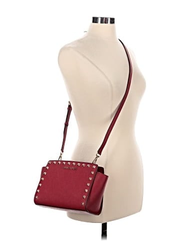 MICHAEL Michael Kors Leather Crossbody Bag (view 2)