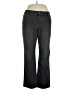 Chico's Chevron-herringbone Gray Jeans Size Lg (2) - photo 1