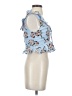 JOA Blue Sleeveless Blouse Size S - photo 4