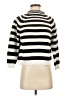 MNG Basics Stripes Ivory Turtleneck Sweater Size XS - photo 1