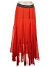 Vanessa Virginia 100% Polyester Orange Formal Skirt Size XS - photo 1