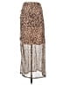 Unbranded Animal Print Brown Tan Casual Skirt Size S - photo 1