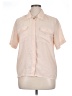 Kathy Che 100% Polyester Pink Short Sleeve Blouse Size 14 - photo 1