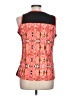 B Sport 100% Polyester Orange Sleeveless Blouse Size L - photo 2