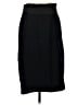 BCBGMAXAZRIA Solid Black Wool Skirt Size S - photo 1