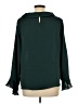 Vince Camuto 100% Polyester Green Long Sleeve Blouse Size L - photo 2
