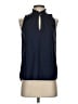 J.Crew 100% Cotton Blue Sleeveless Blouse Size 0 - photo 1