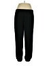 Alfani Solid Black Track Pants Size 1X - photo 1