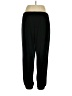 Alfani Solid Black Track Pants Size 1X - photo 2