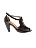 Miz Mooz 100% Leather Black Heels Size 7 - photo 1