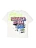 Zara Print White Short Sleeve T-Shirt Size 9 - 10 - photo 1
