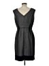 Antonio Melani Tweed Gray Cocktail Dress Size 10 - photo 2