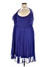 Torrid 100% Polyester Blue Cocktail Dress Size 2X Plus (2) - photo 5