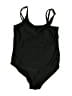Art Class Solid Black One Piece Swimsuit Size 8 - photo 1