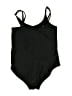 Art Class Solid Black One Piece Swimsuit Size 8 - photo 2