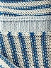 Shein 100% Polyester Stripes Blue Casual Dress Size 6 - photo 4