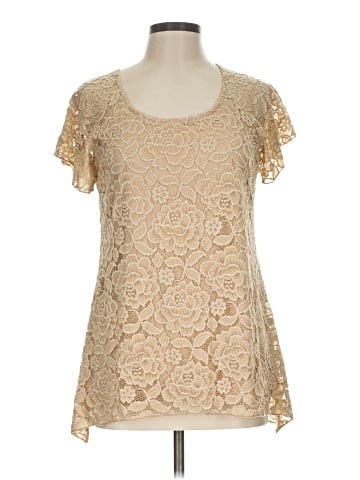 Brittany Black Short Sleeve Blouse (view 1)