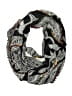 Raj 100% Rayon Paisley Black Scarf One size - photo 1