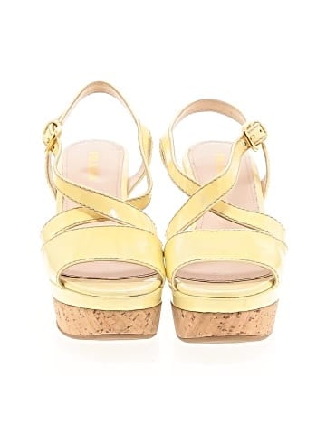 Prada Patent Leather Wedges (view 2)