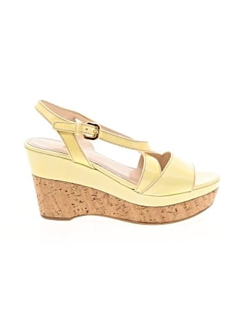 Prada Patent Leather Wedges (view 1)