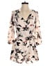 One Clothing 100% Polyester Floral Ivory Romper Size S - photo 1
