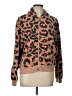 Wildfox Animal Print Brown Cardigan Size Lg (3 or L) - photo 1