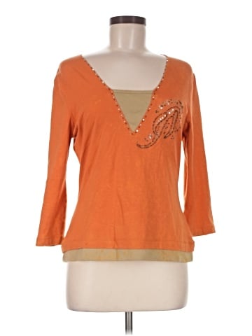 Karen by Karen Kane 3/4 Sleeve T-Shirt (view 2)