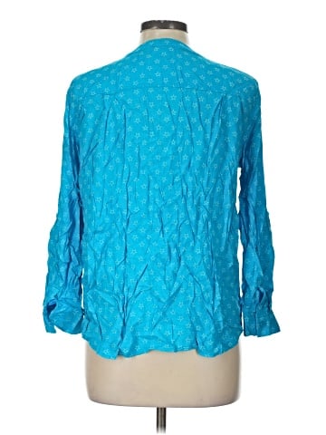 a.n.a. A New Approach 3/4 Sleeve Blouse (view 2)