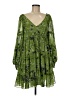 Cinq à Sept 100% Polyester Green Cocktail Dress Size 6 - photo 1