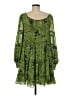 Cinq à Sept 100% Polyester Green Cocktail Dress Size 6 - photo 2