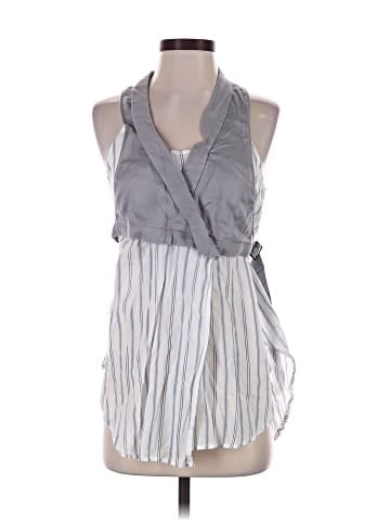 Maeve Sleeveless Button-Down Shirt (view 1)