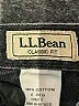 L.L.Bean 100% Cotton Chevron-herringbone Gray Jeans Size 6 R - photo 7